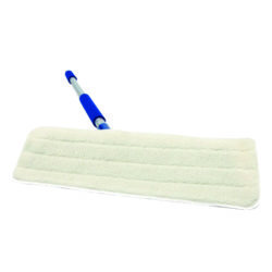 hotel supplies e-cloth mop with white pad