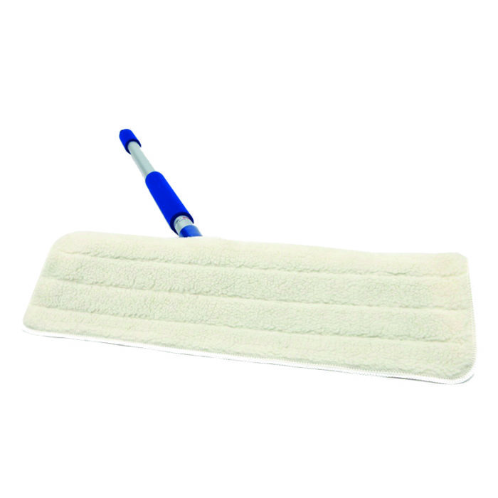 hotel supplies e-cloth mop with white pad