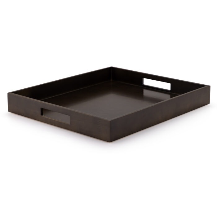 Aslotel Hotel Deluxe Beverage Tray Walnut Matt