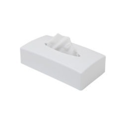 hotel supplies tissue box cover white