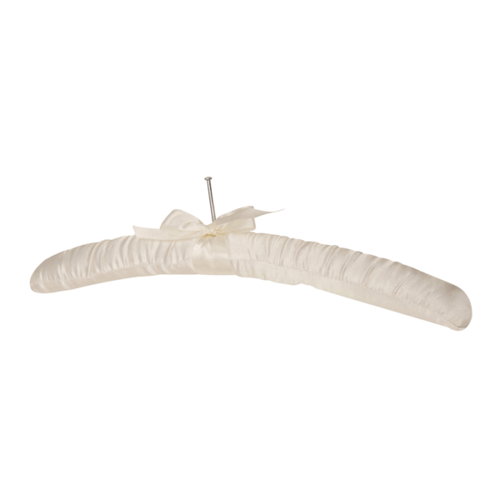 hotel supplies padded satin clothes hanger