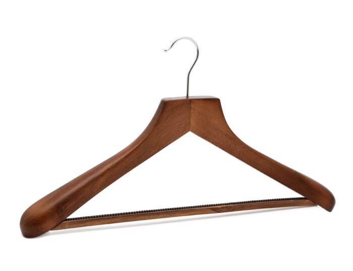 Aslotel Hook Deluxe Trouser Coat Hanger Wenge Wood