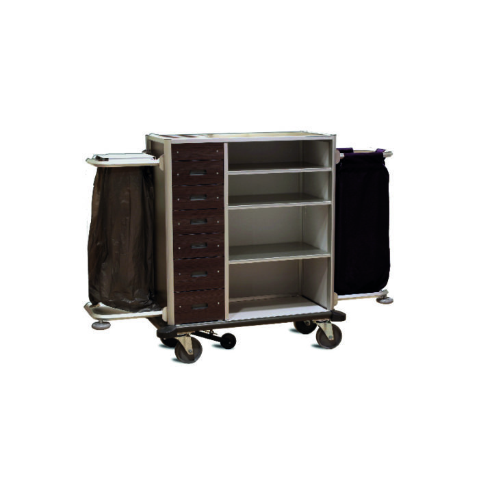 hotel supplies ascolia housekeeping cart