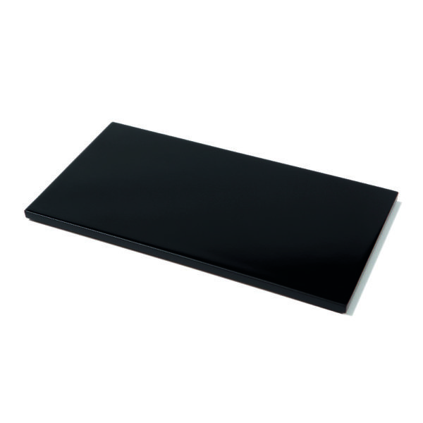 hotel supplies flat tray matt black