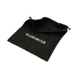 hotel supplies hairdryer bag black