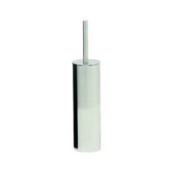 hotel supplies toilet brush in chrome and satin finish