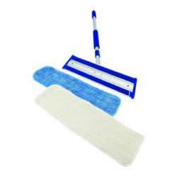 hotel supplies e-cloth mop head for e-cloth mop system in blue