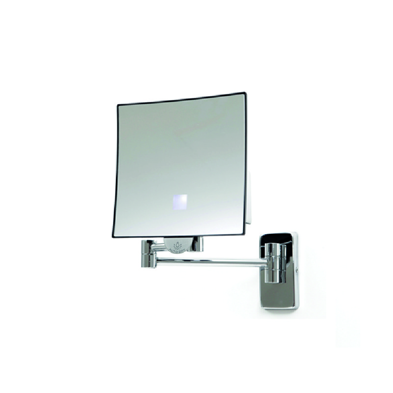 JVD Eclips Square Mirror With Light Hotel Bathrooms Aslotel