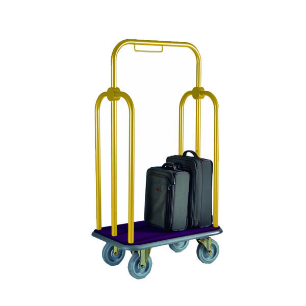 hotel supplies ascolia gold luggage cart