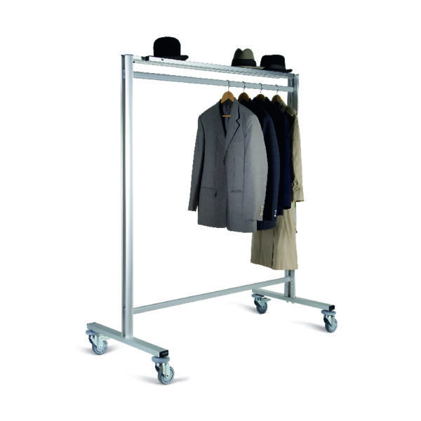 hotel supplies ascolia silver mobile wardrobe