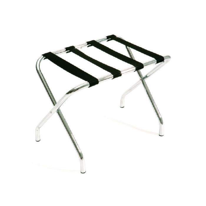 hotel supplies luggage stand chrome