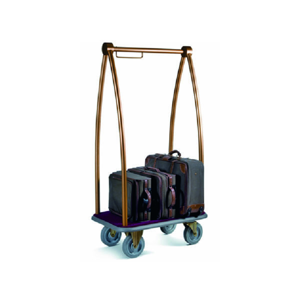 hotel supplies ascolia prestige gold luggage cart