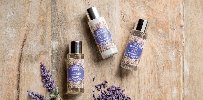 Castelbel bathroom products lavender