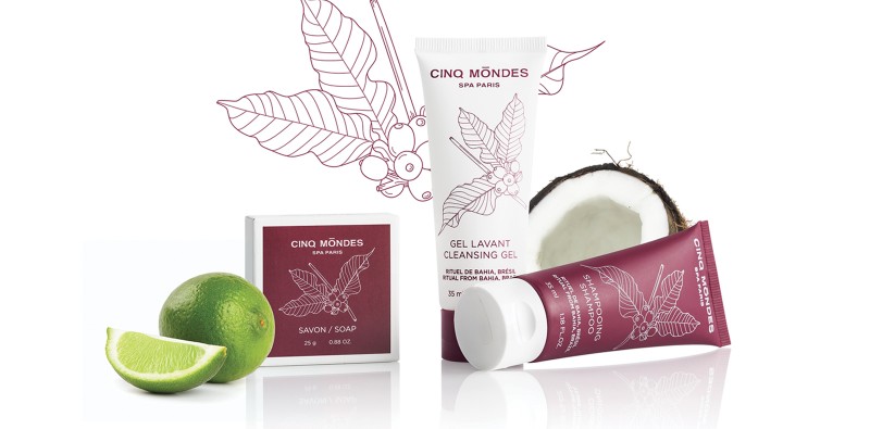 Cinq Mondes bathroom products soap cleansing gel
