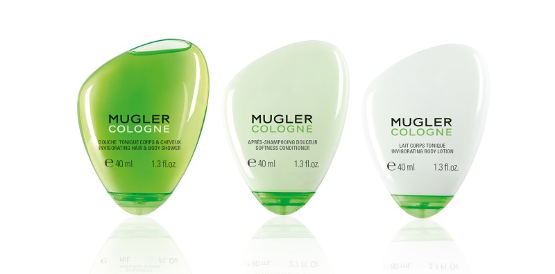 mugler cologne three oval shaped bottles products