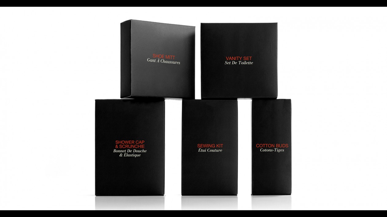 Éditions de Parfums Frédéric Malle accessories in black packaging