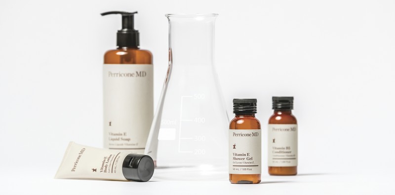 perricone MD vitamin shower gel and body lotion