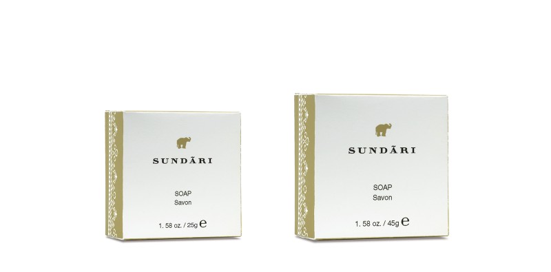 sundari soap in packaging