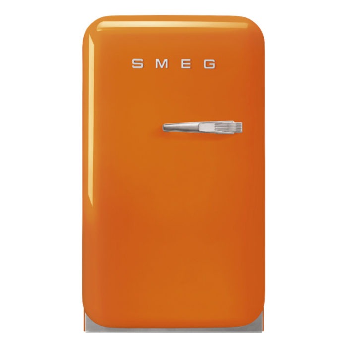 Smeg hotel minibar retro orange