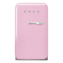 Smeg hotel minibar retro pastel pink