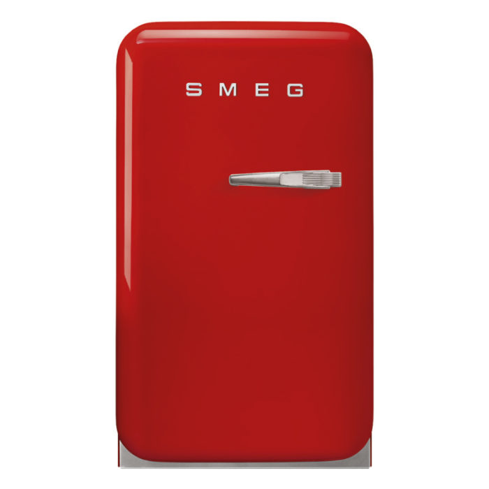 Smeg hotel minibar retro red