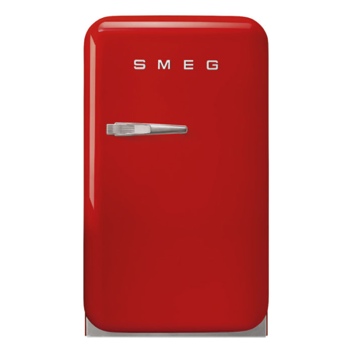 Smeg hotel minibar retro red