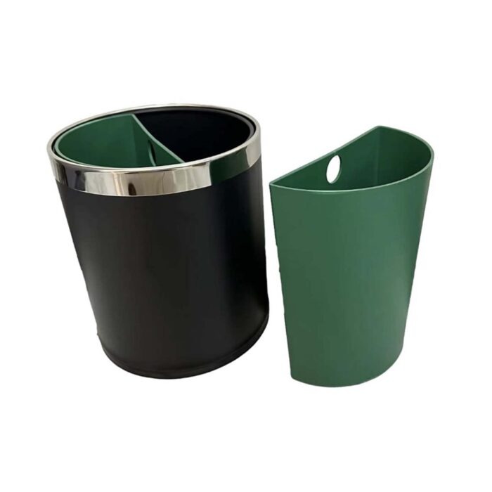 Aslotel Hotel 4L Recycling Bin Insert Dark Green